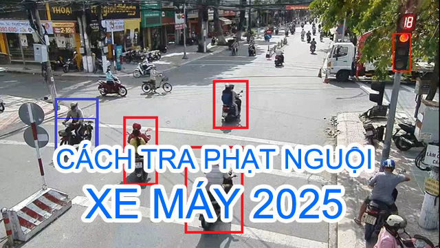 Cách tra cứu phạt nguội xe máy 2025 bằng biển số xe đơn giản